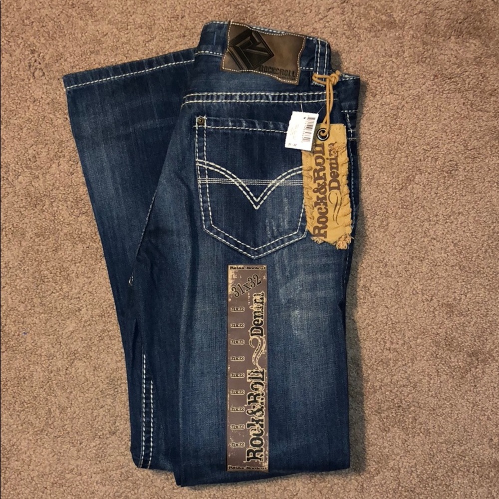 NWT Rock & Roll Denium 31-32 Jeans